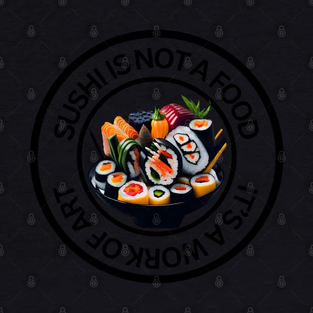 Sushi is not a food, it’s a work of art by Elite & Trendy Designs